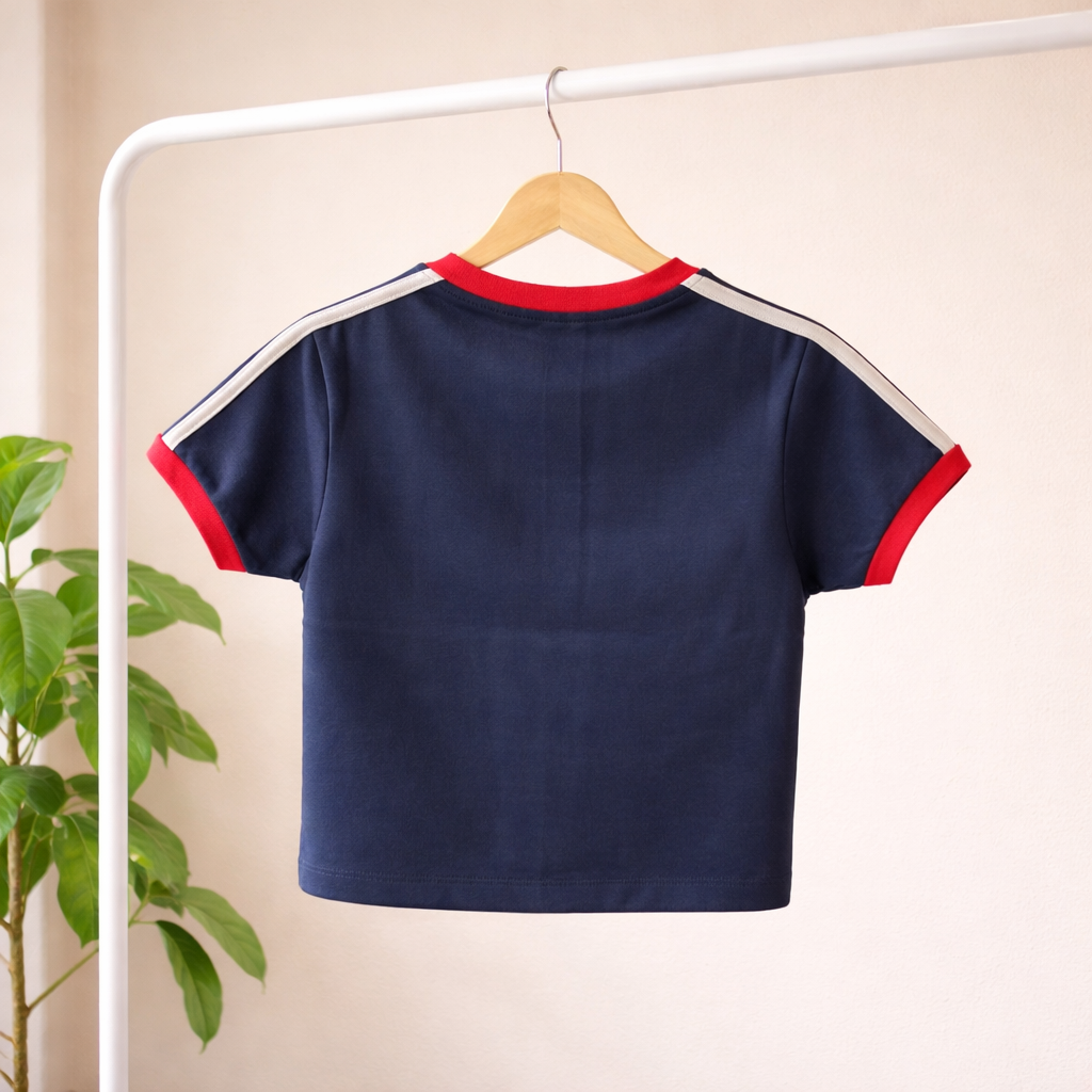 Varsity Vibe Baby Tee