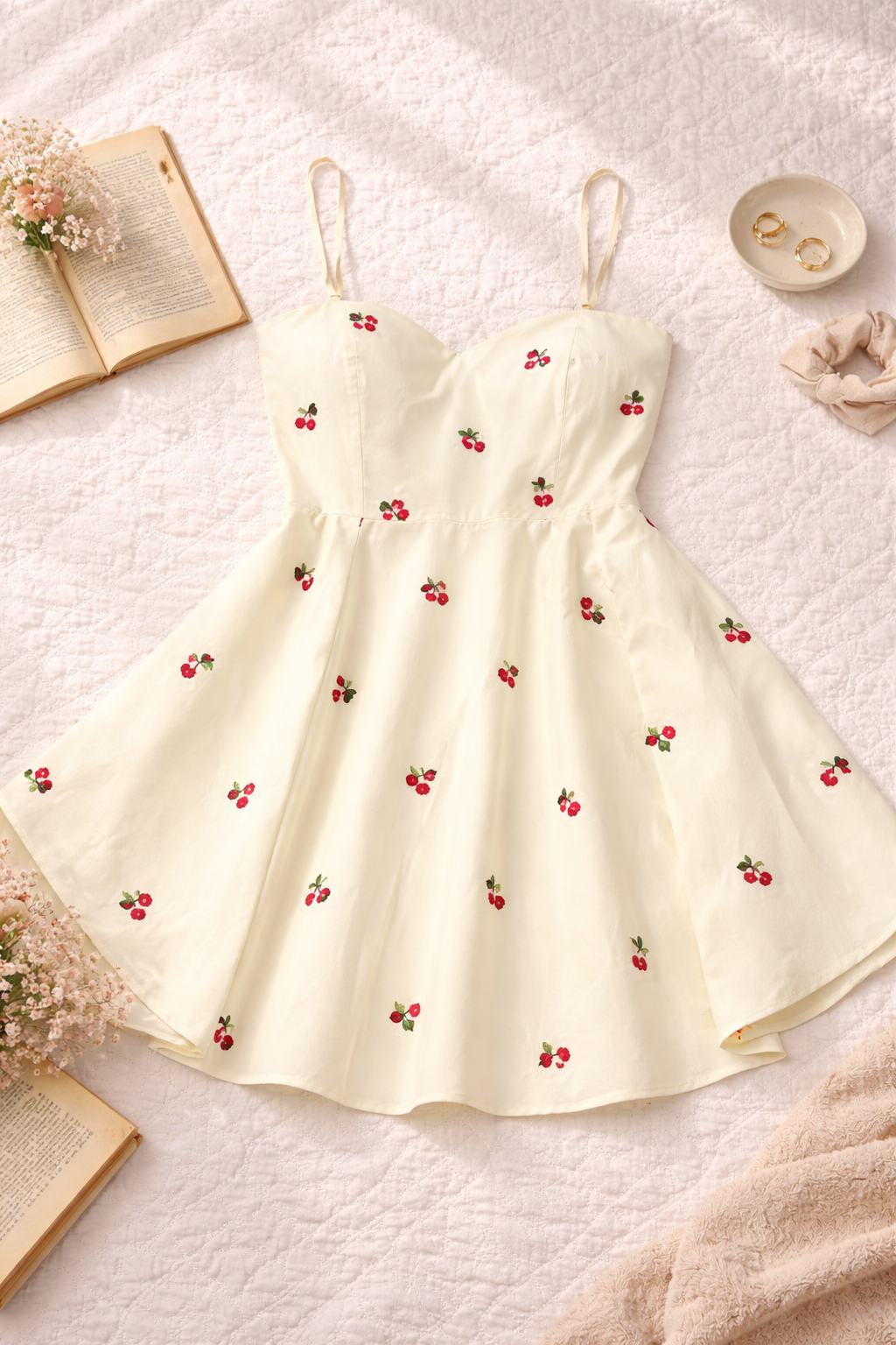 Sweet Berry Summer Dress