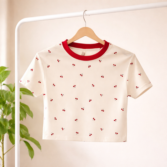 Cherry Pop Baby Tee