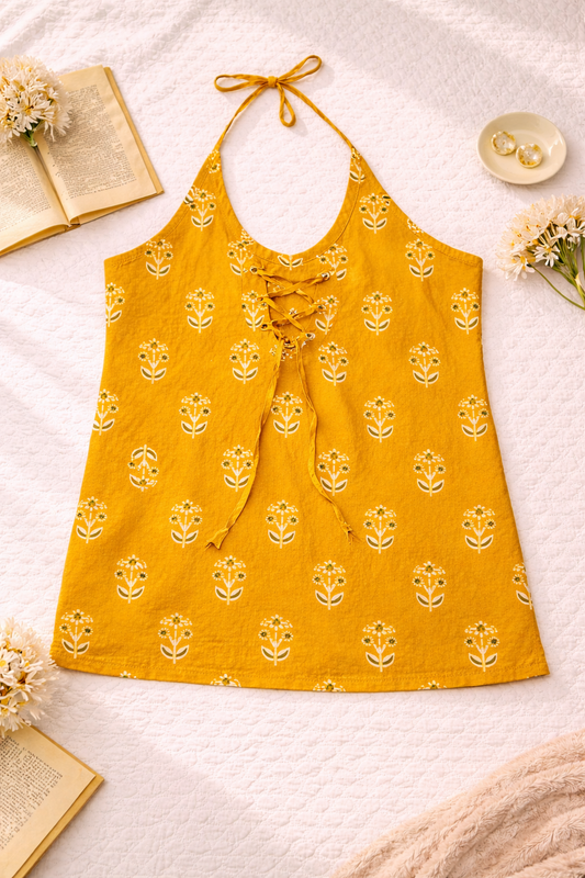 Honey Bloom Halter
