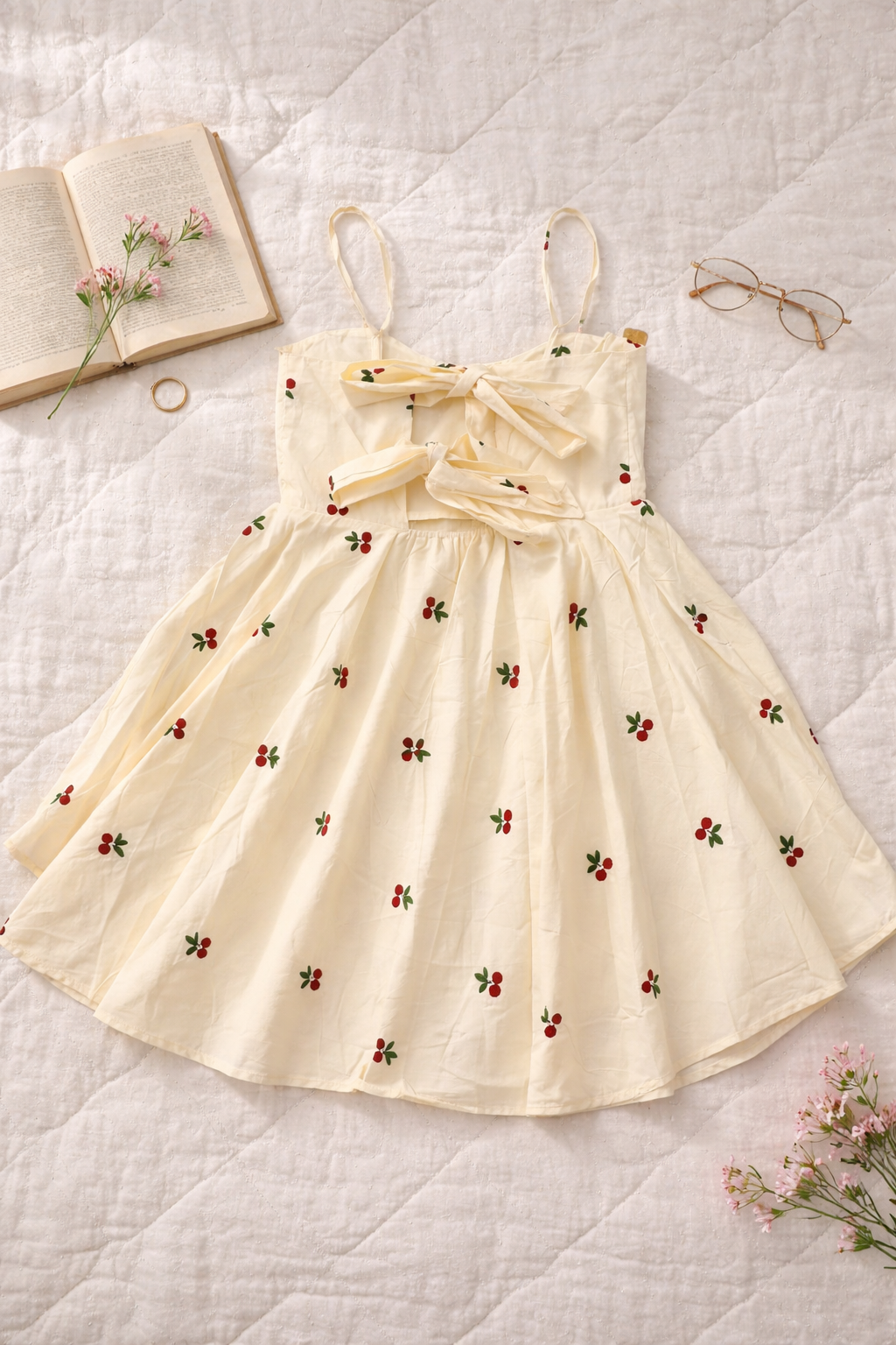 Sweet Berry Summer Dress