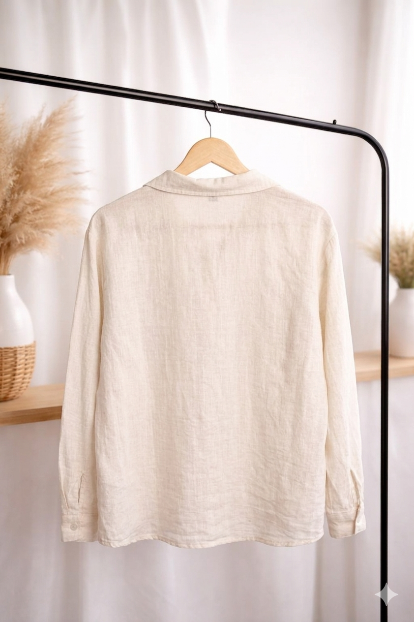 Summer Bloom Cotton Shirt